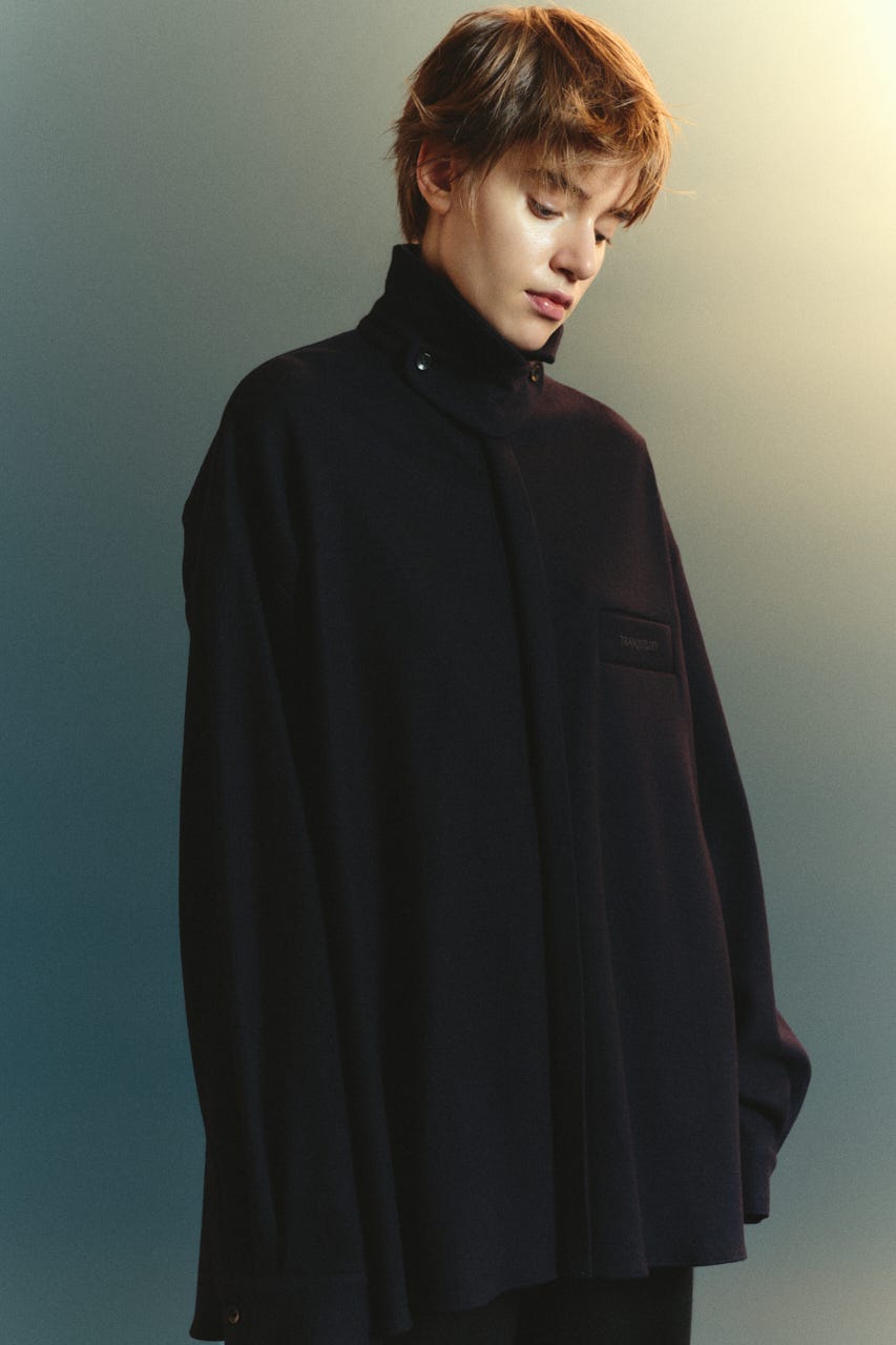 【TRANQUILITY】TQ Chin strap unisex SH NVY FREE