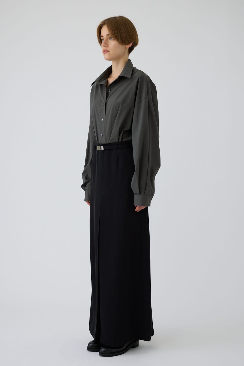 9/2- order start Belt set tuck pleats SK BLK 38