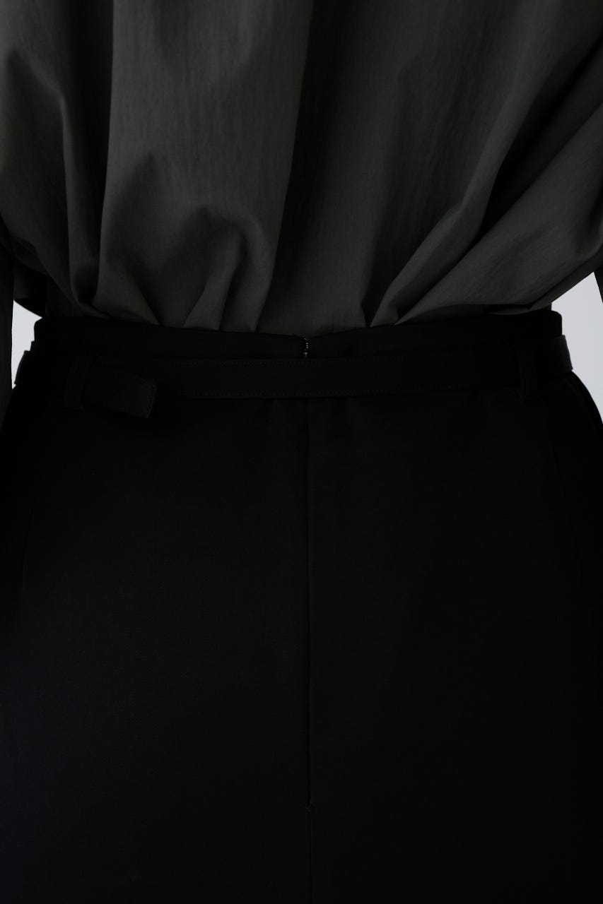 9/2- order start Belt set tuck pleats SK BLK 38
