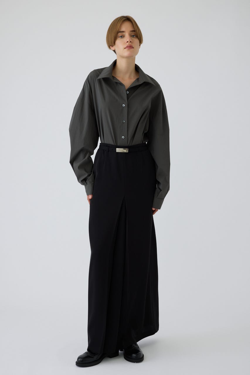 9/2- order start Belt set tuck pleats SK BLK 38