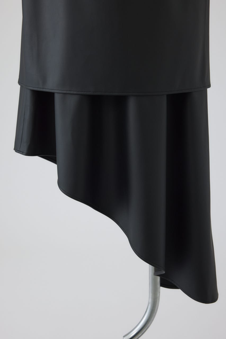 【26FW PRE ORDER】Asymmetry drape SK BLK 36