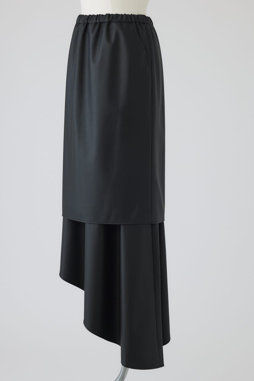 【26FW PRE ORDER】Asymmetry drape SK BLK 36
