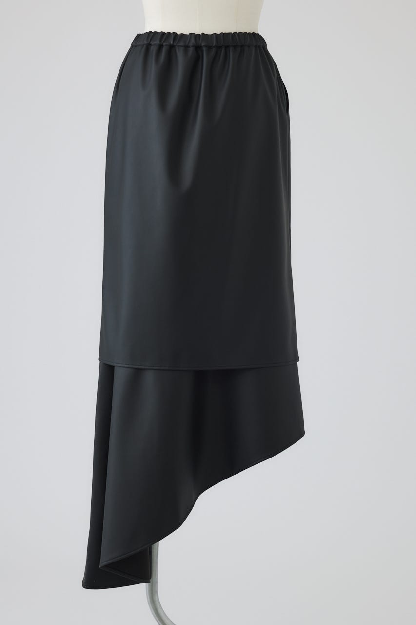 【26FW PRE ORDER】Asymmetry drape SK BLK 36