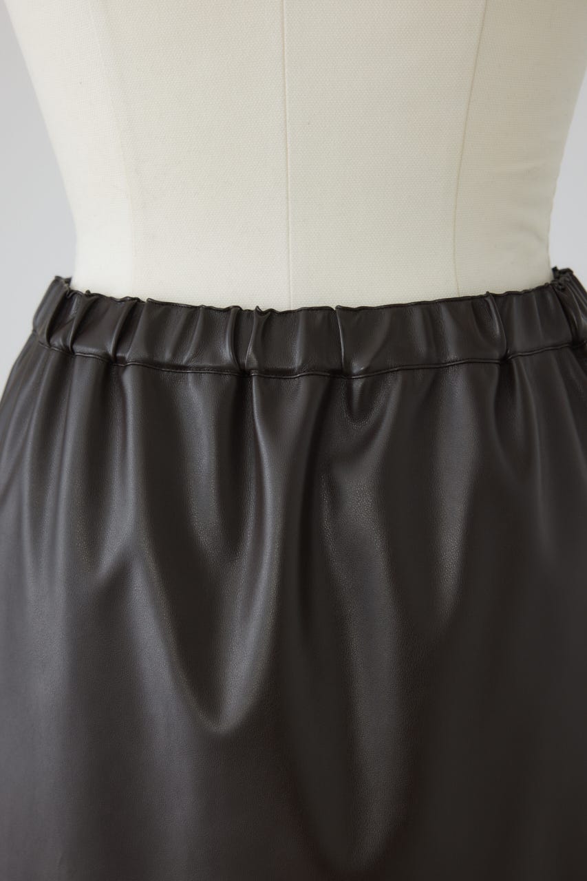 【26FW PRE ORDER】Asymmetry drape SK BRN 36