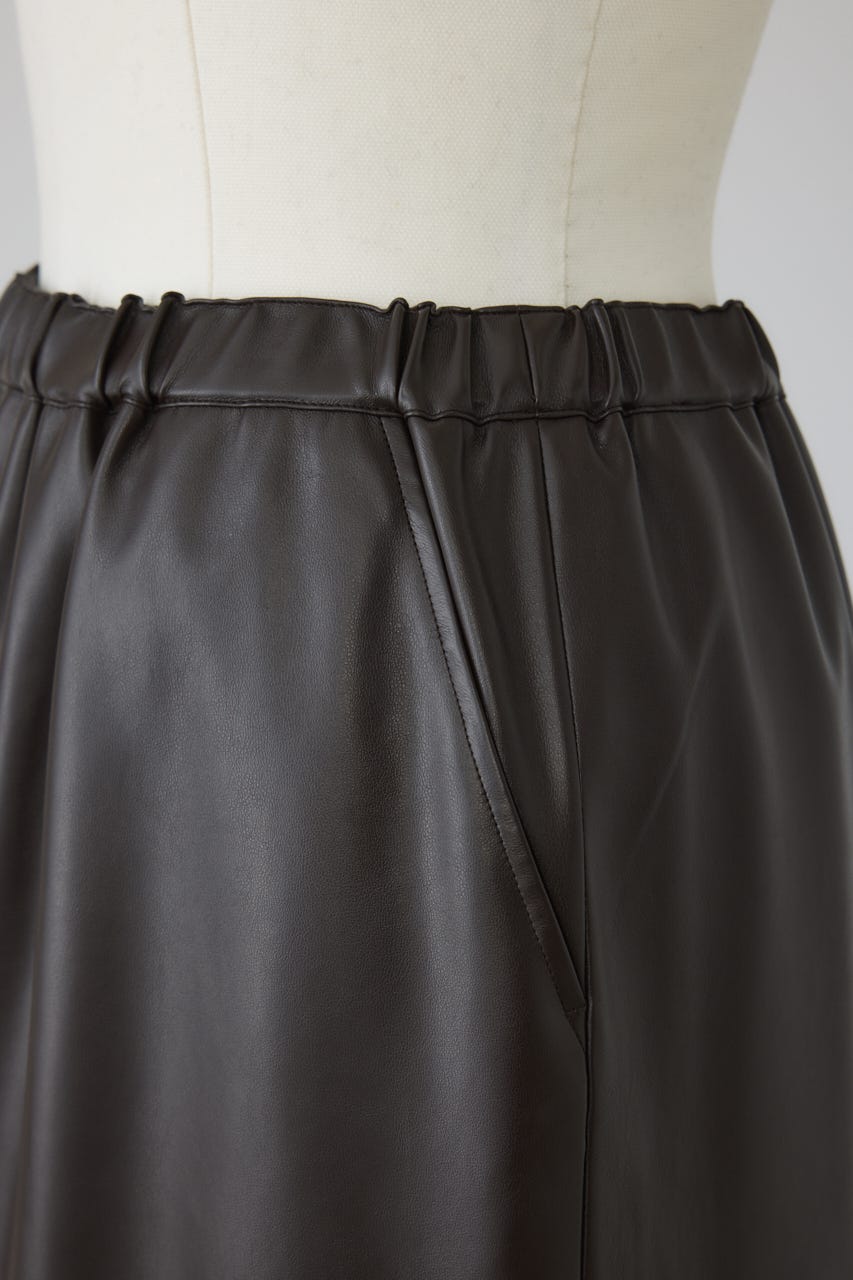 【26FW PRE ORDER】Asymmetry drape SK BRN 36