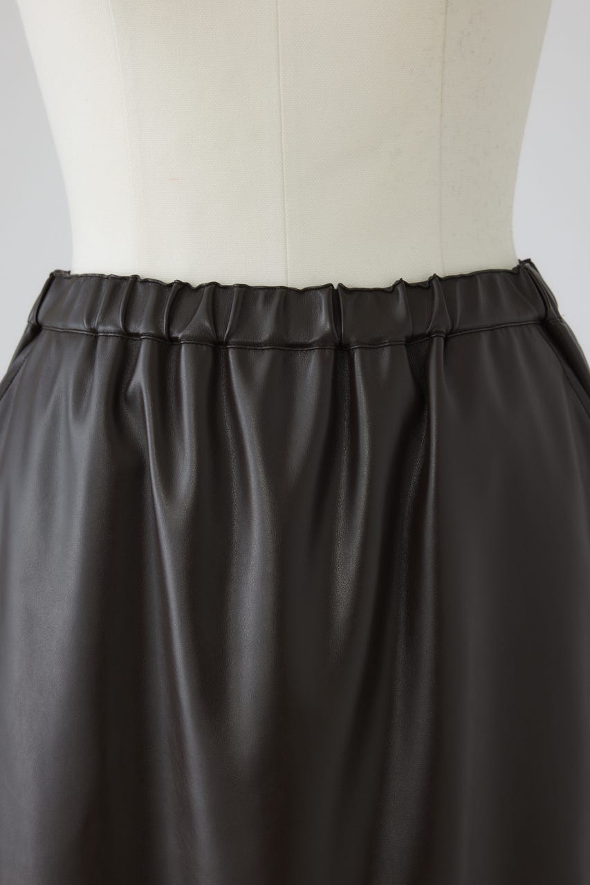 【26FW PRE ORDER】Asymmetry drape SK BRN 36