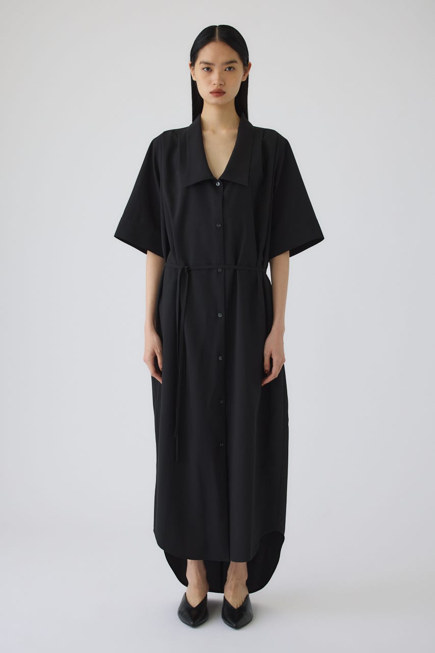 7/15- order start Quaker collar dress BLK 36