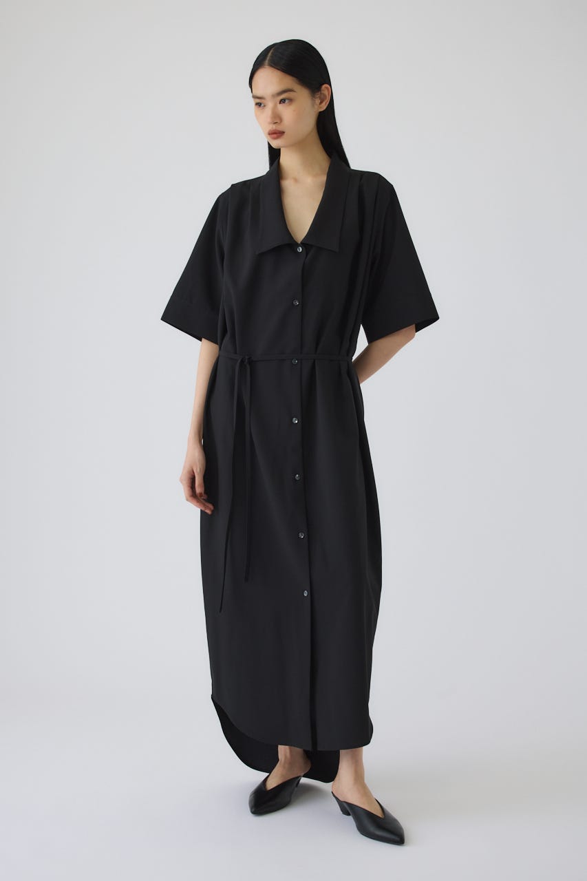 7/15- order start Quaker collar dress BLK 36