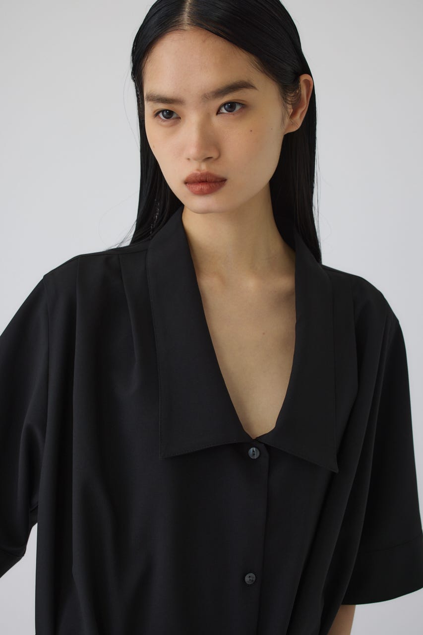 7/15- order start Quaker collar dress BLK 36