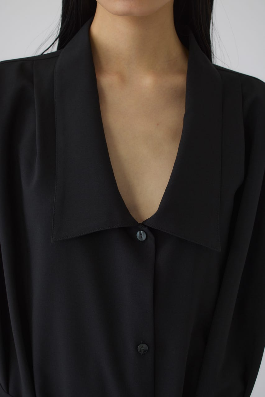 7/15- order start Quaker collar dress BLK 36