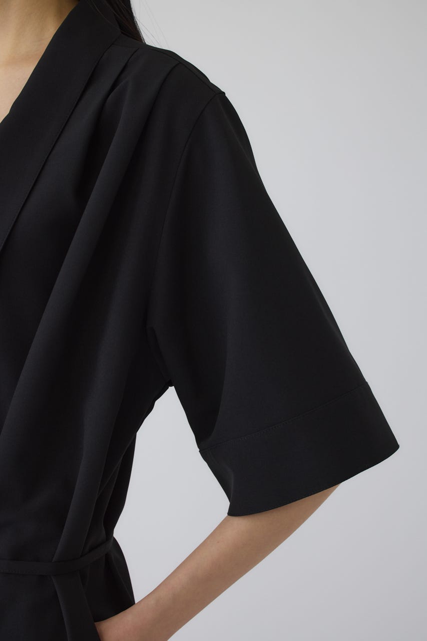 7/15- order start Quaker collar dress BLK 36
