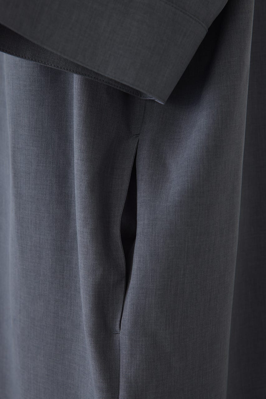 7/15- order start Quaker collar dress GRY 38