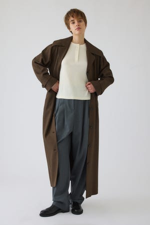 Big collar coat like dress