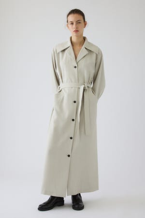 Big collar coat like dress