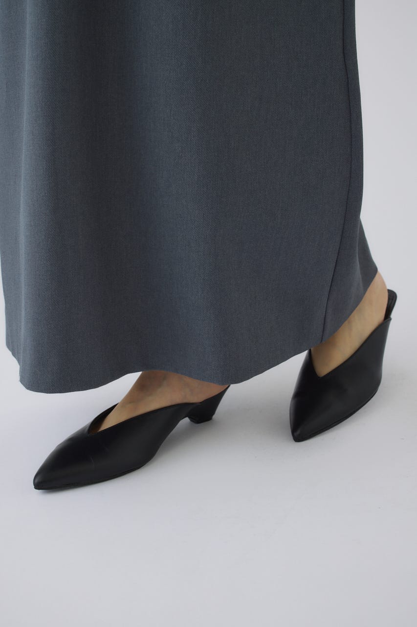 6/5- order start Pointed toe mule BLK 37