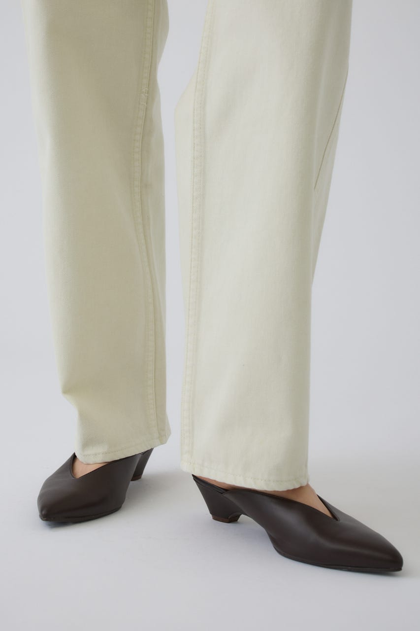 6/5- order start Pointed toe mule BRN 36