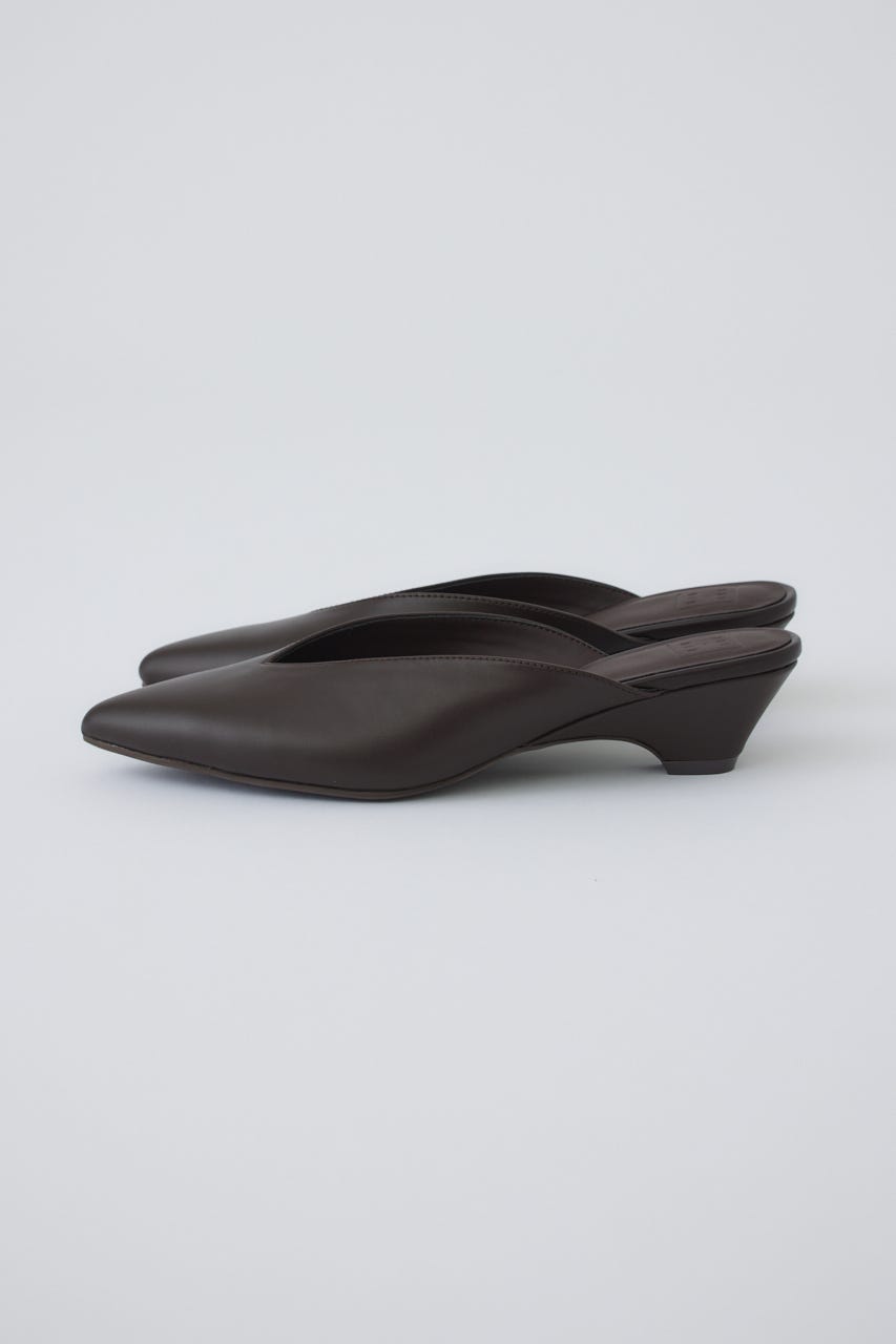 6/5- order start Pointed toe mule BRN 36