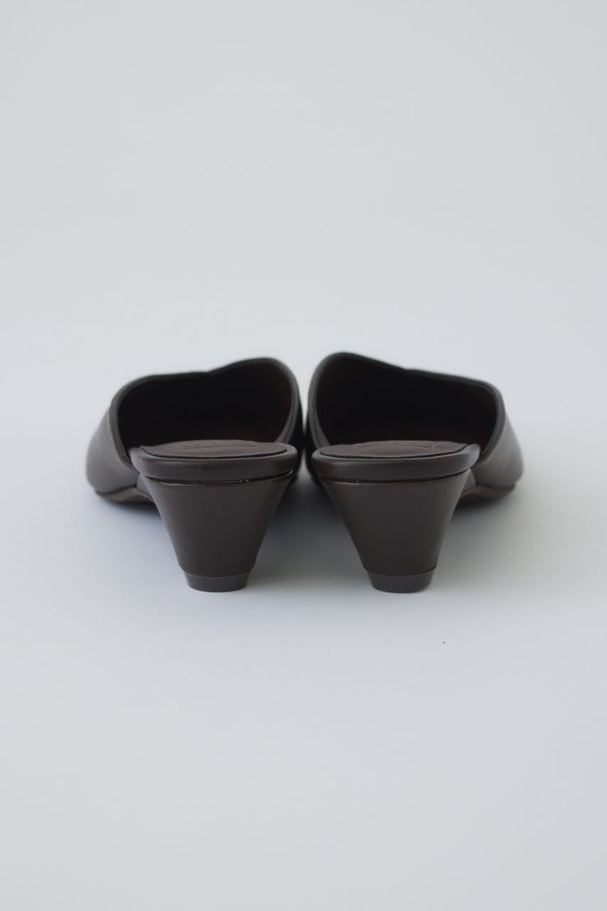 6/5- order start Pointed toe mule BRN 36