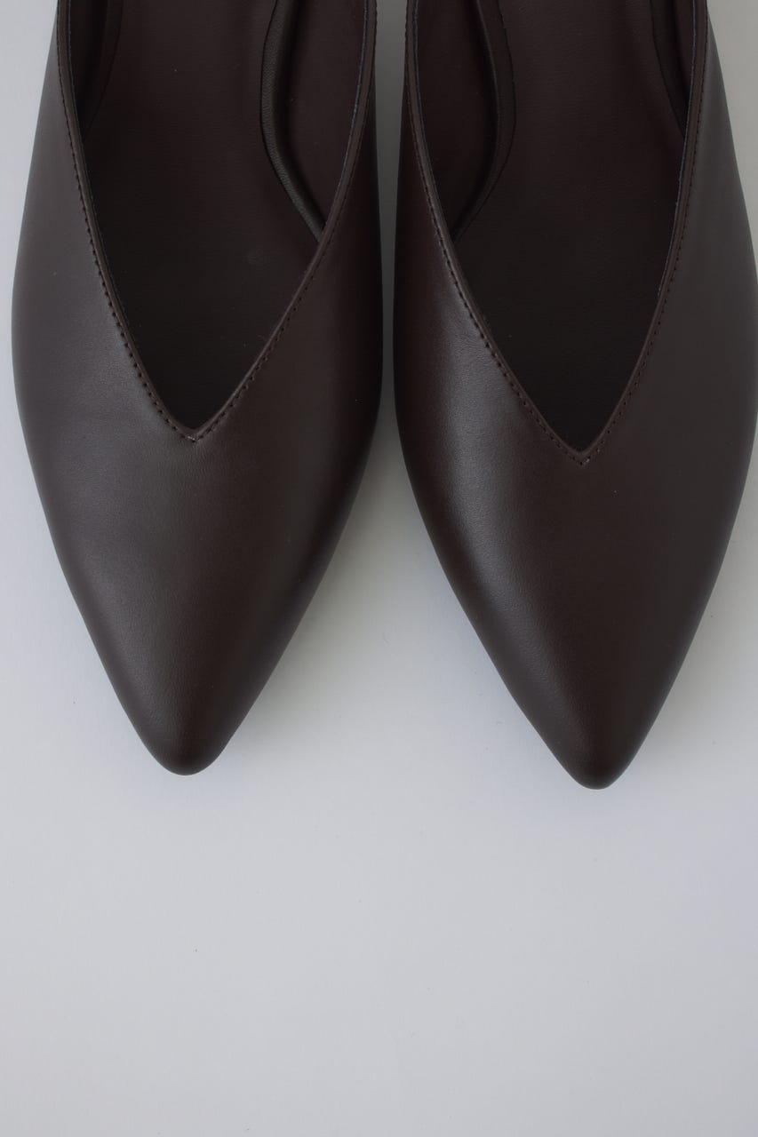 6/5- order start Pointed toe mule BRN 36