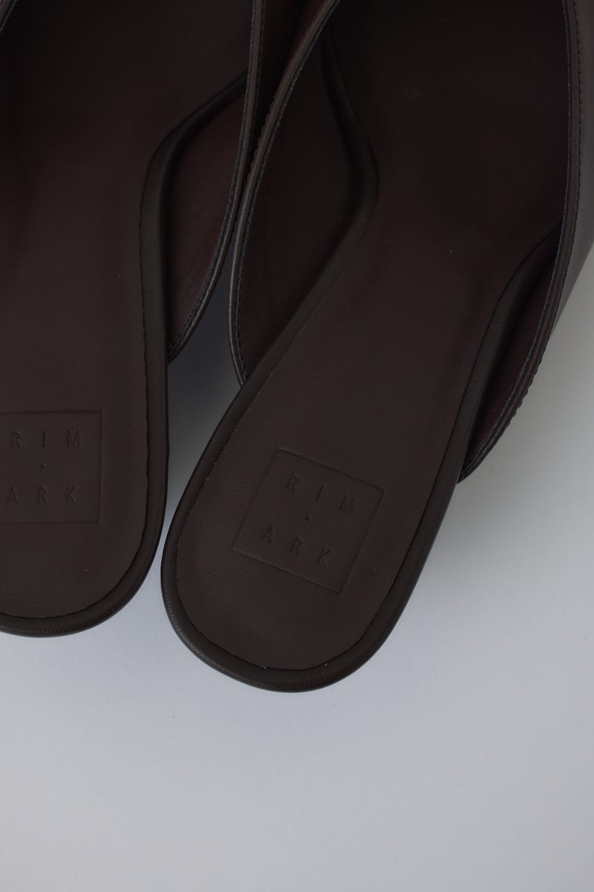 6/5- order start Pointed toe mule BRN 36