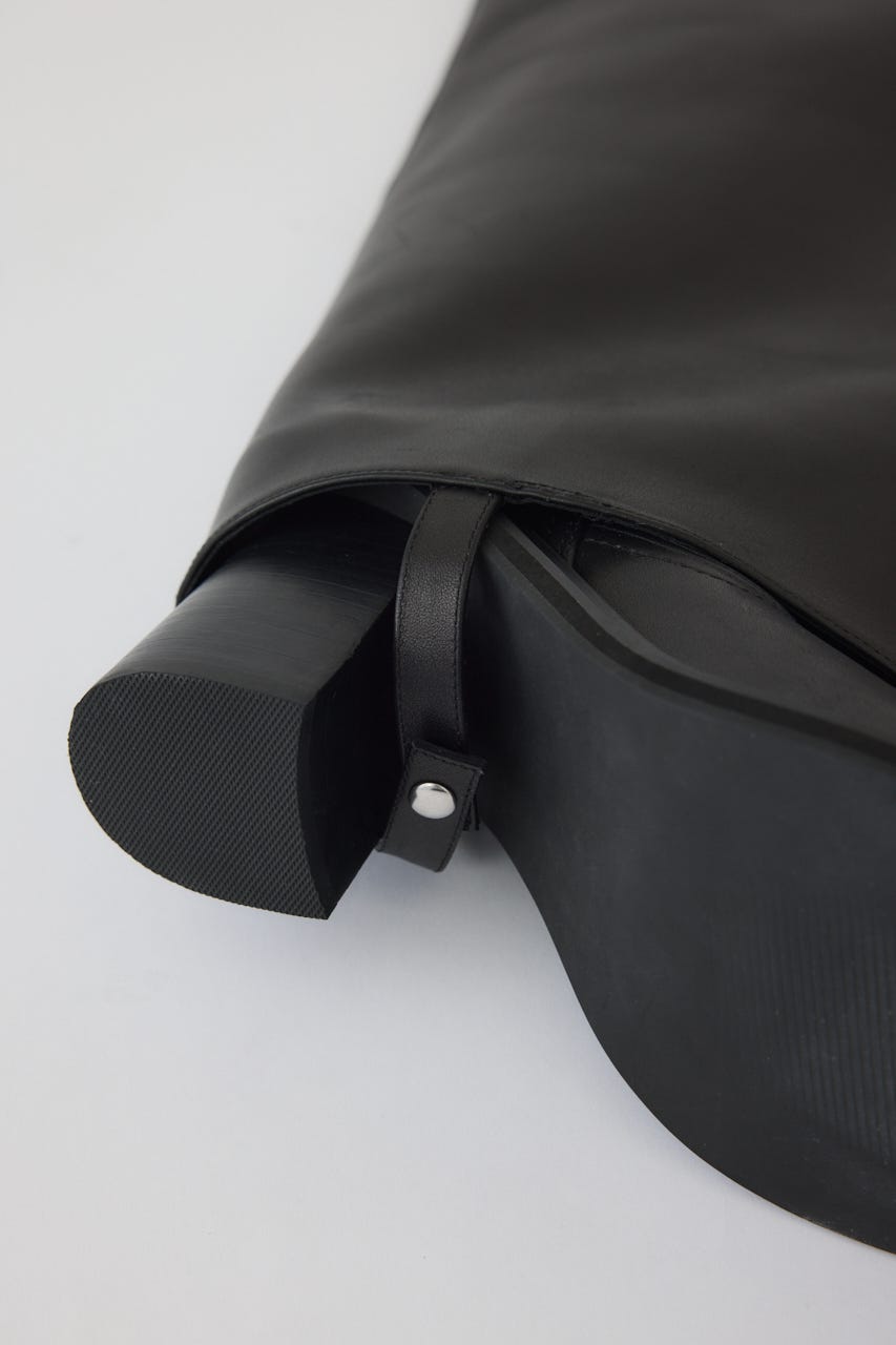 【26FW PRE ORDER】Cover set stylish boots BLK 39