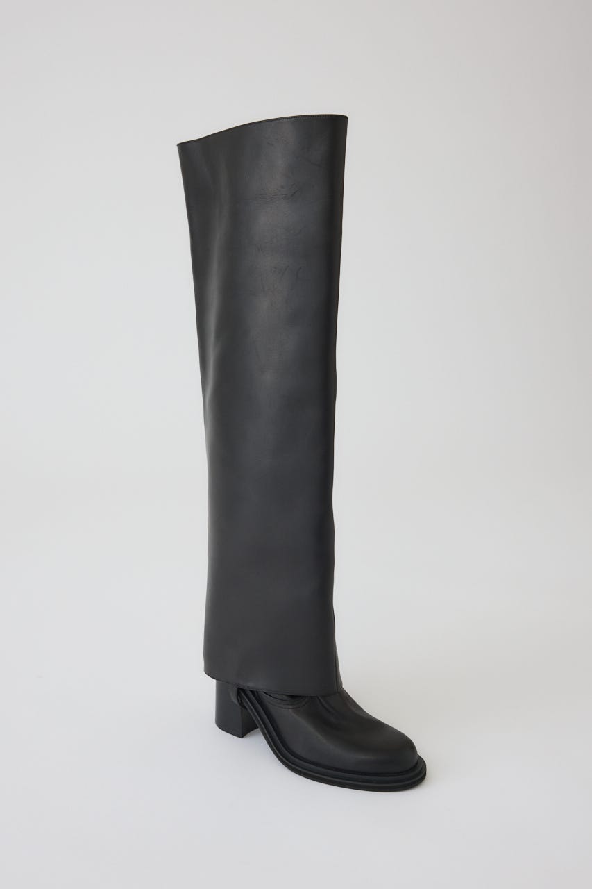 【26FW PRE ORDER】Cover set stylish boots BLK 39