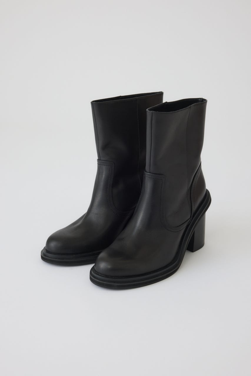 【26FW PRE ORDER】Cover set stylish boots BLK 39