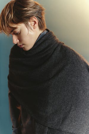 【TRANQUILITY】TQ wide knit stole