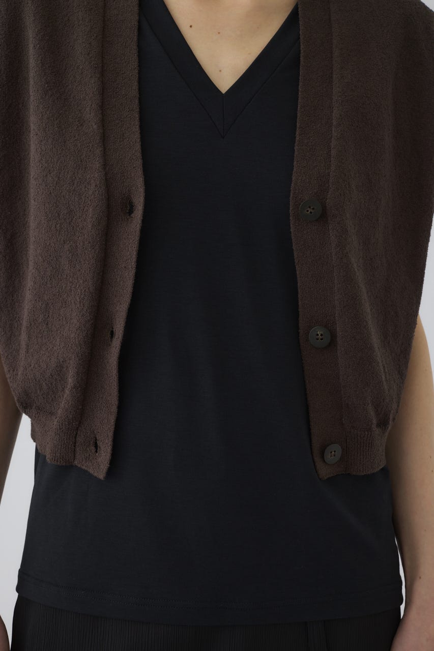 6/17- order start Compact knit vest BRN FREE
