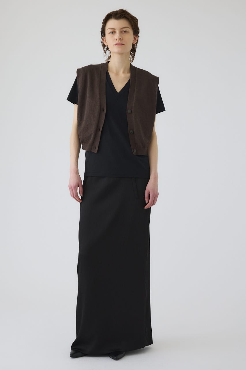 6/17- order start Compact knit vest BRN FREE