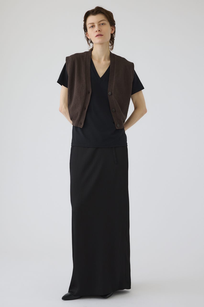 6/17- order start Compact knit vest BRN FREE