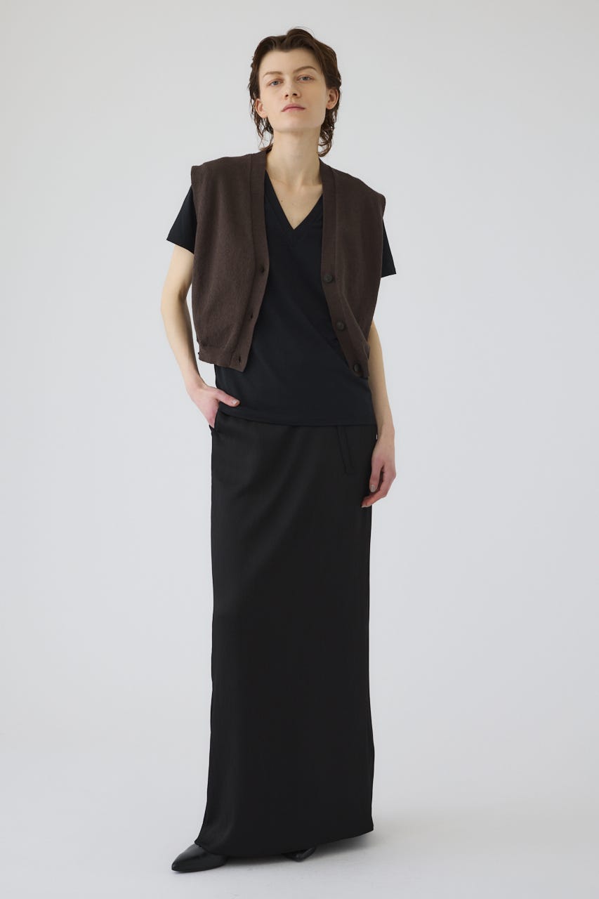 6/17- order start Compact knit vest BRN FREE