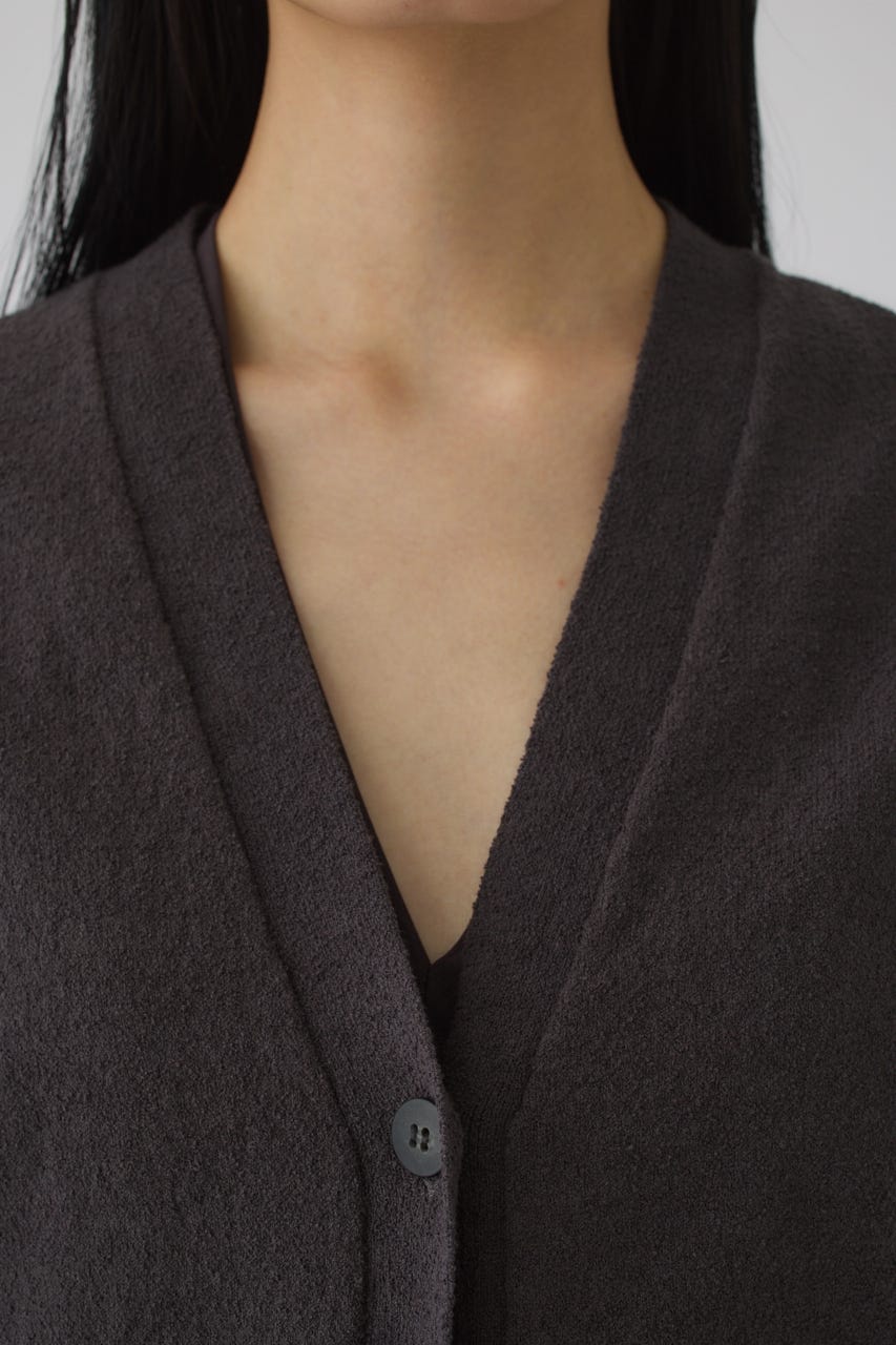 6/17- order start Compact knit vest GRY FREE