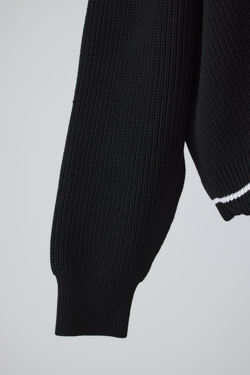 New trad knit tops BLK FREE