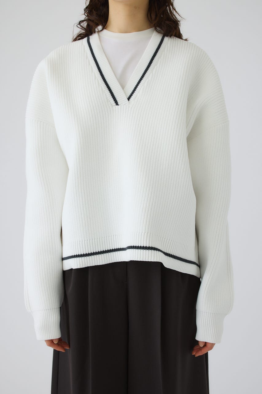 New trad knit tops WHT FREE