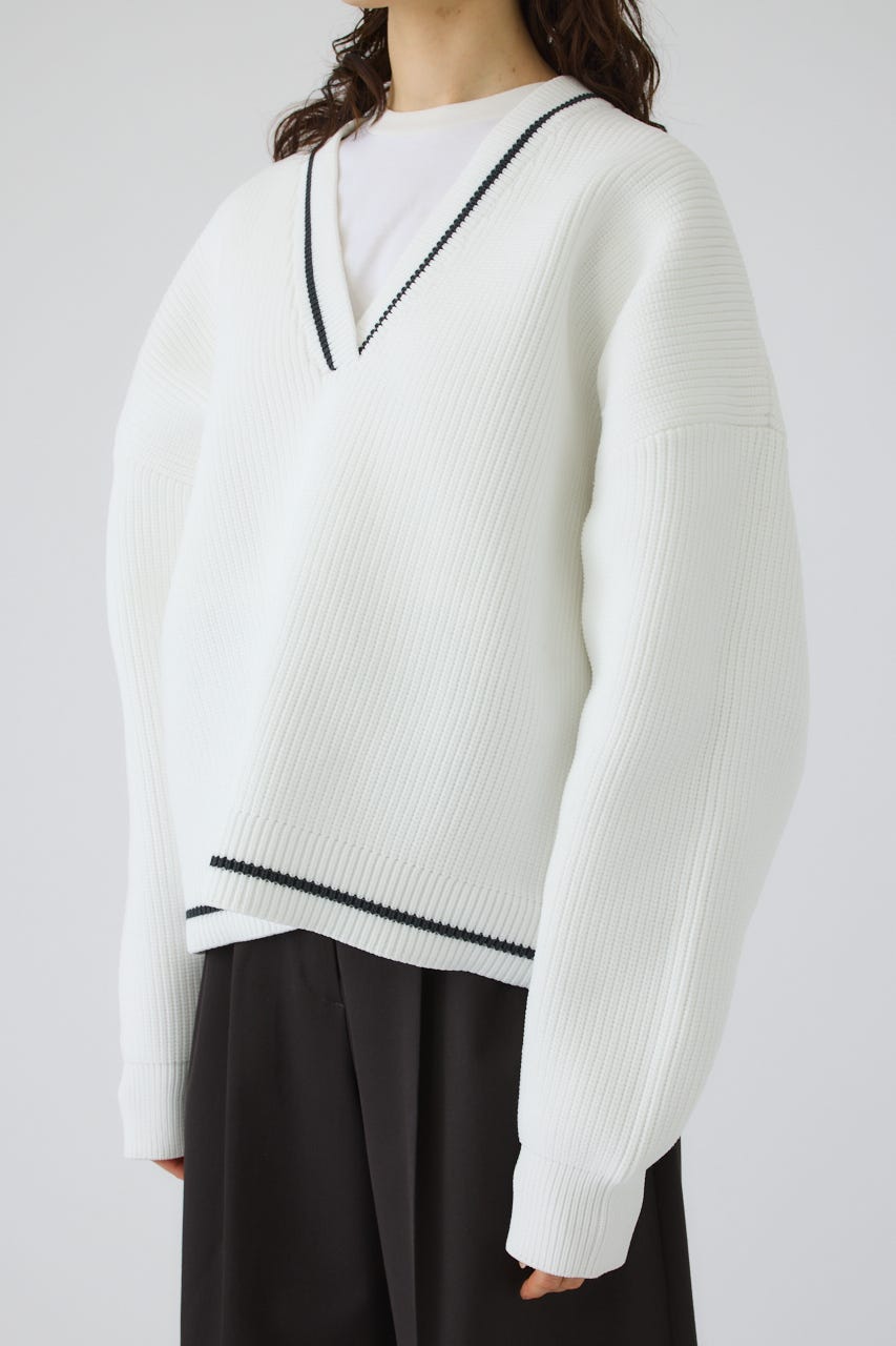 New trad knit tops WHT FREE