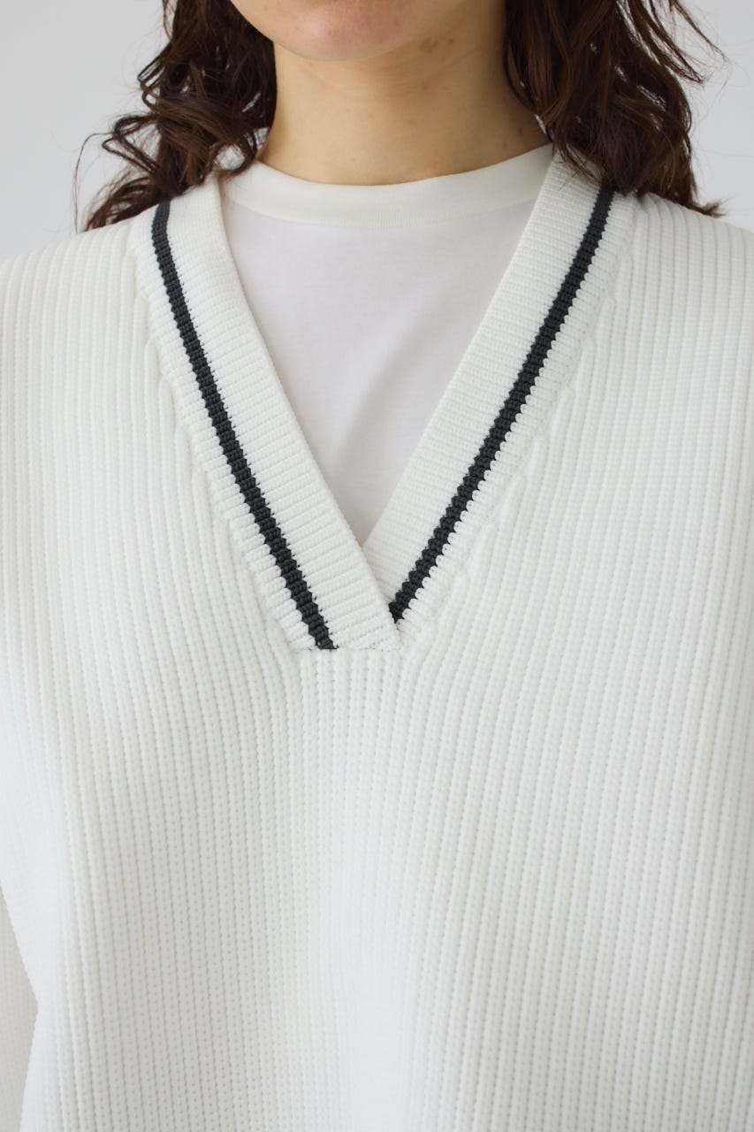 New trad knit tops WHT FREE