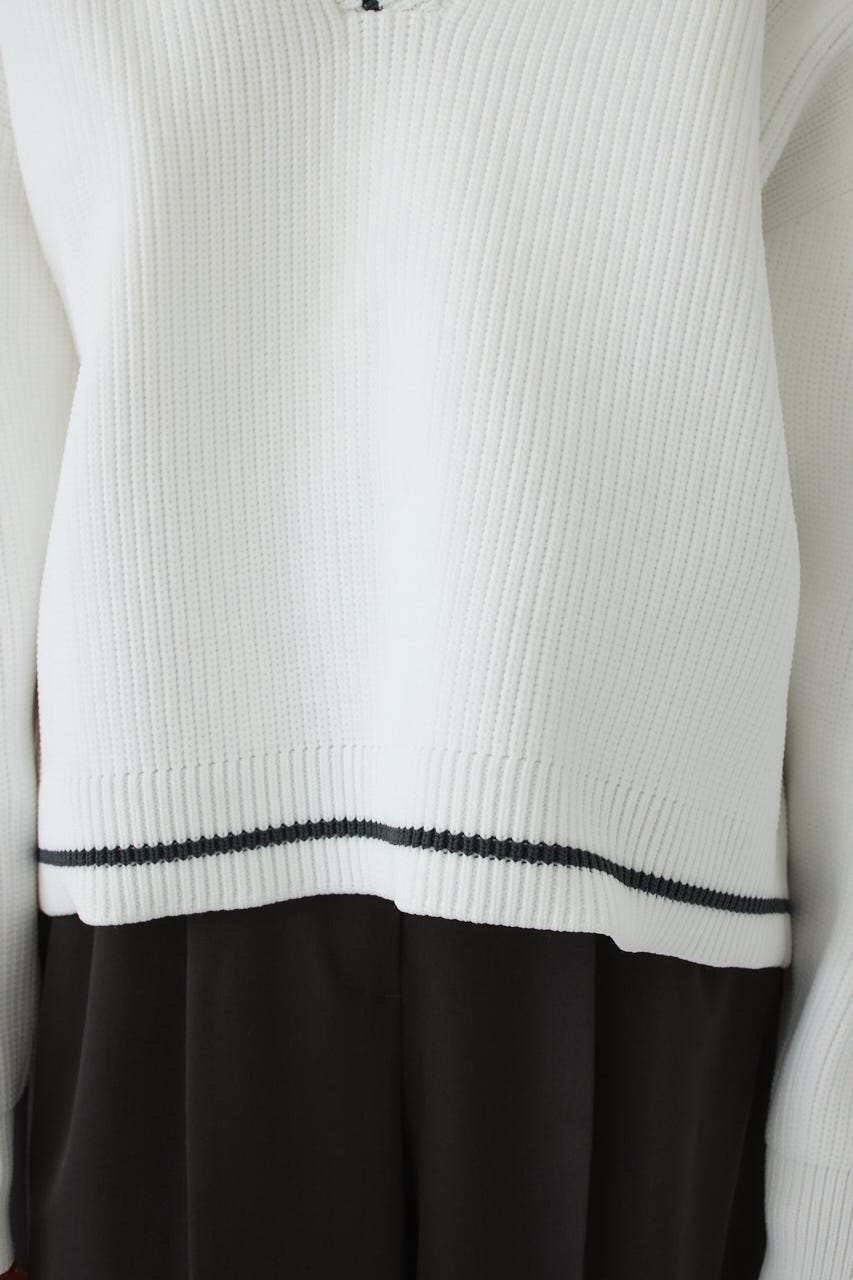 New trad knit tops WHT FREE