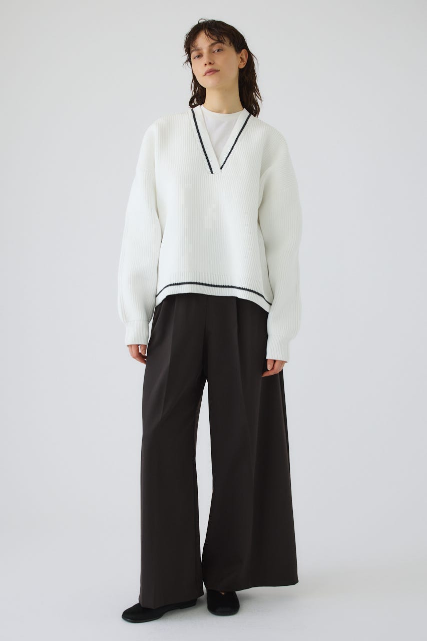 New trad knit tops WHT FREE