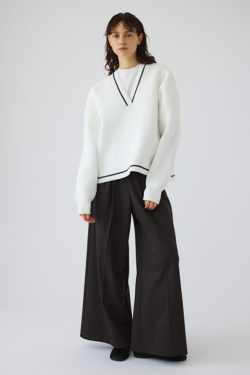 New trad knit tops WHT FREE