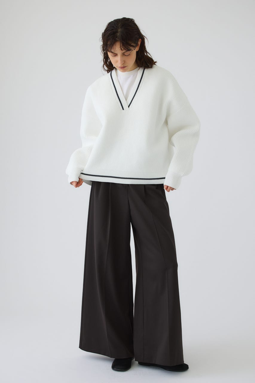 New trad knit tops WHT FREE