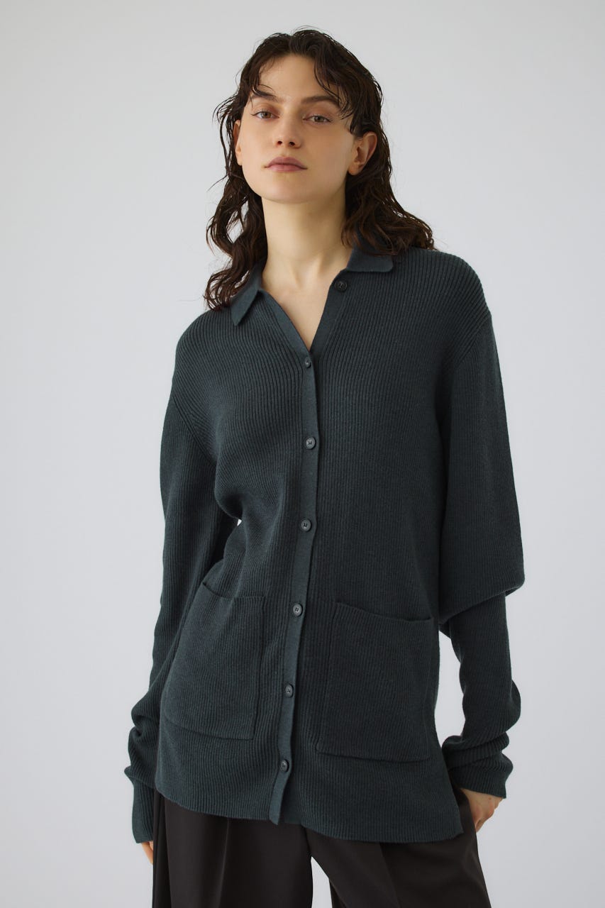 9/2- order start Medium length knit CD D/GRN FREE