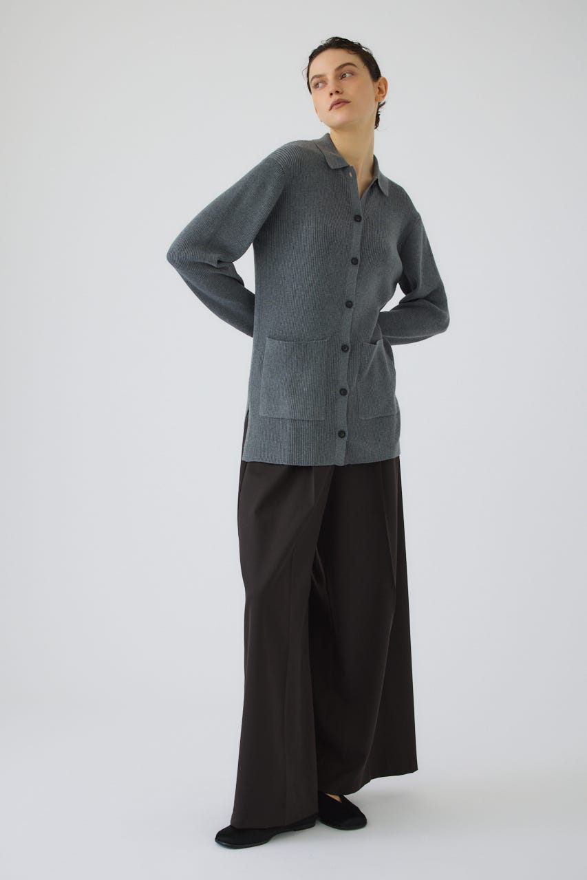 9/2- order start Medium length knit CD GRY FREE