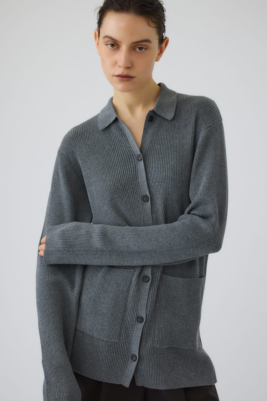9/2- order start Medium length knit CD GRY FREE