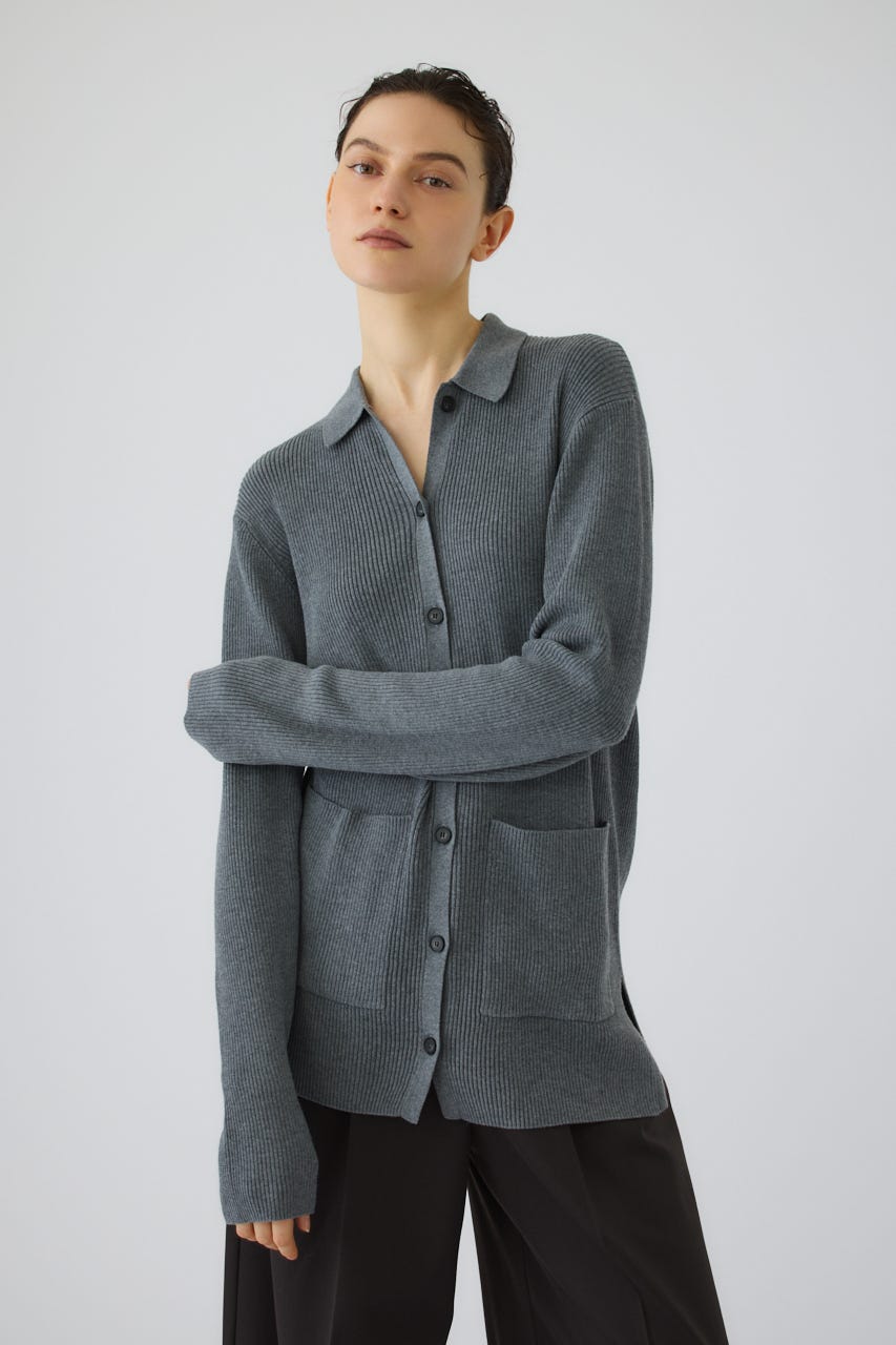 9/2- order start Medium length knit CD GRY FREE