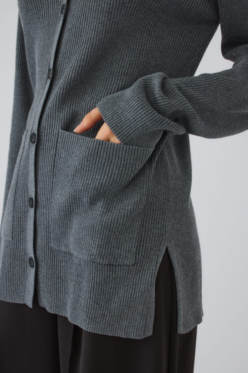 9/2- order start Medium length knit CD GRY FREE