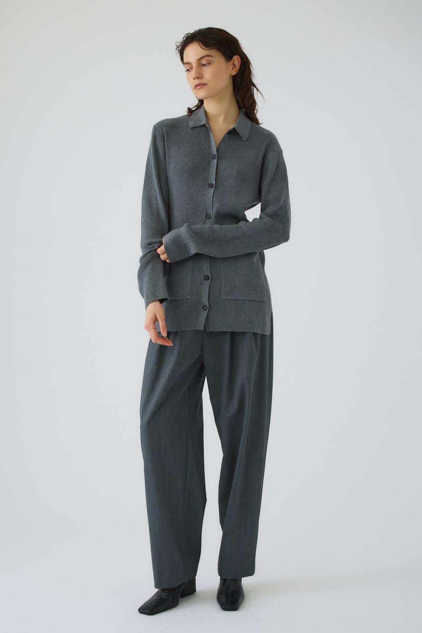 9/2- order start Medium length knit CD GRY FREE