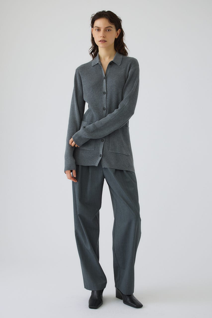 9/2- order start Medium length knit CD GRY FREE