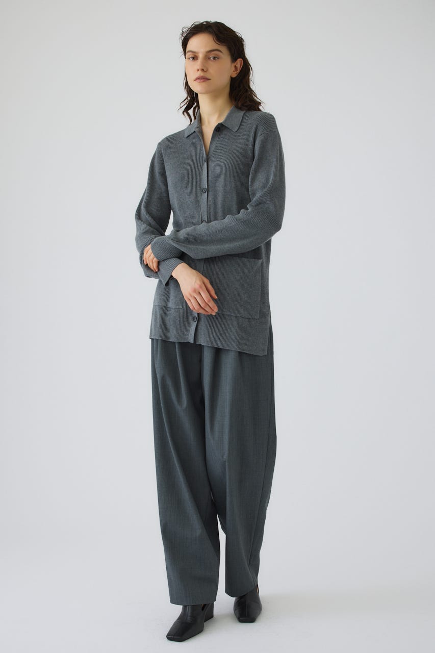 9/2- order start Medium length knit CD GRY FREE