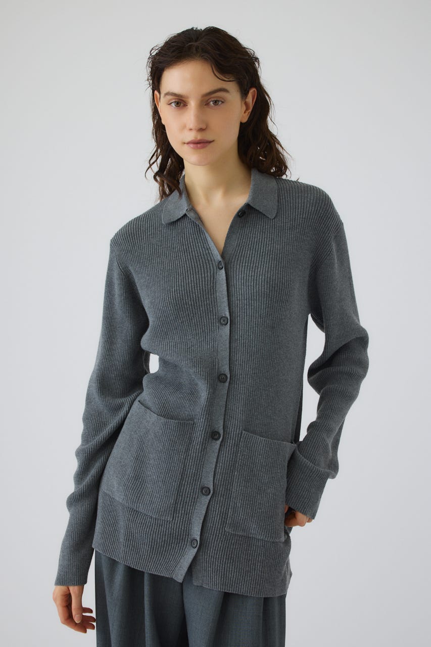 9/2- order start Medium length knit CD GRY FREE